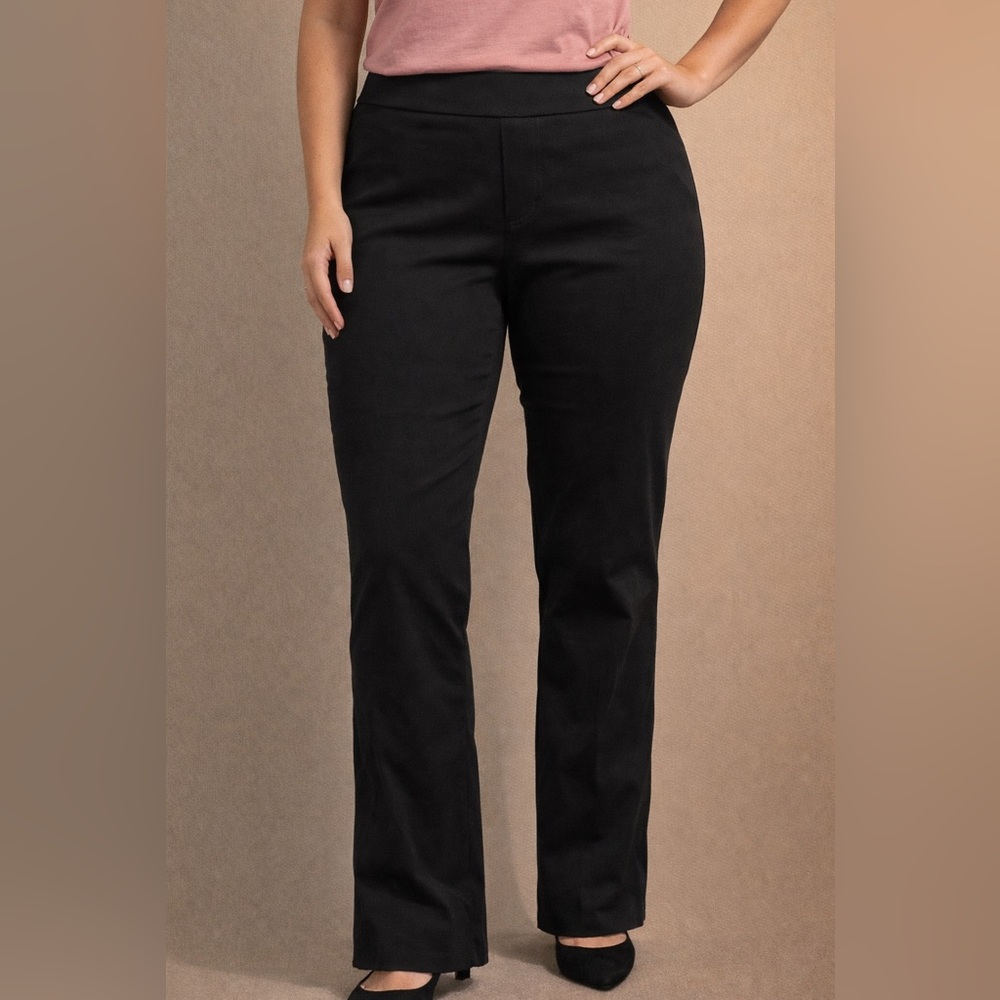 Valentino Black Straight-Leg Trousers